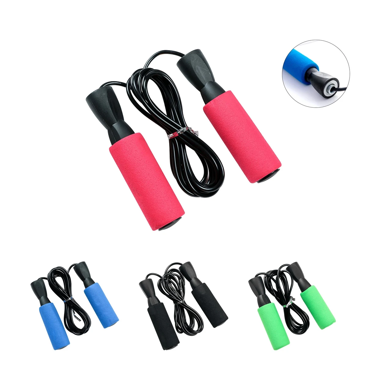 Sponge Handle Rope Skipping 1