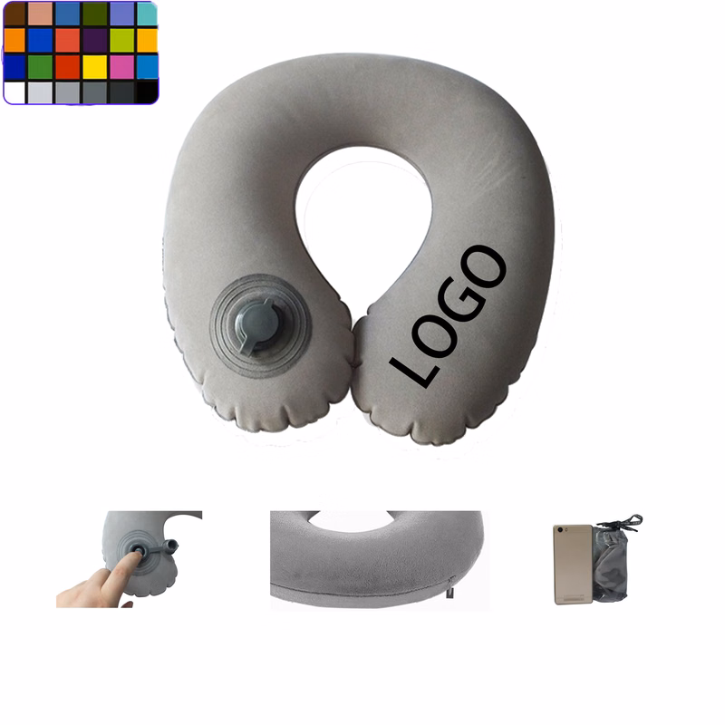 Cooling Inflatable U-Shape Neck Pillow