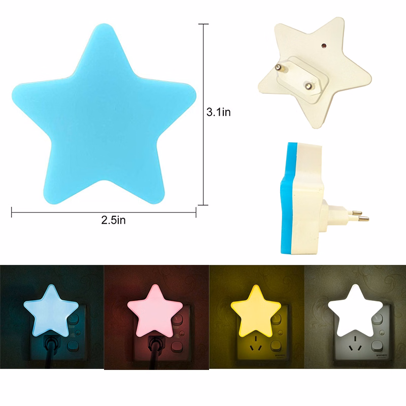 Pentagram Shaped Night Light