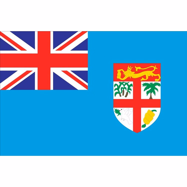 Fiji Flag - 2' x 3' - Nylon