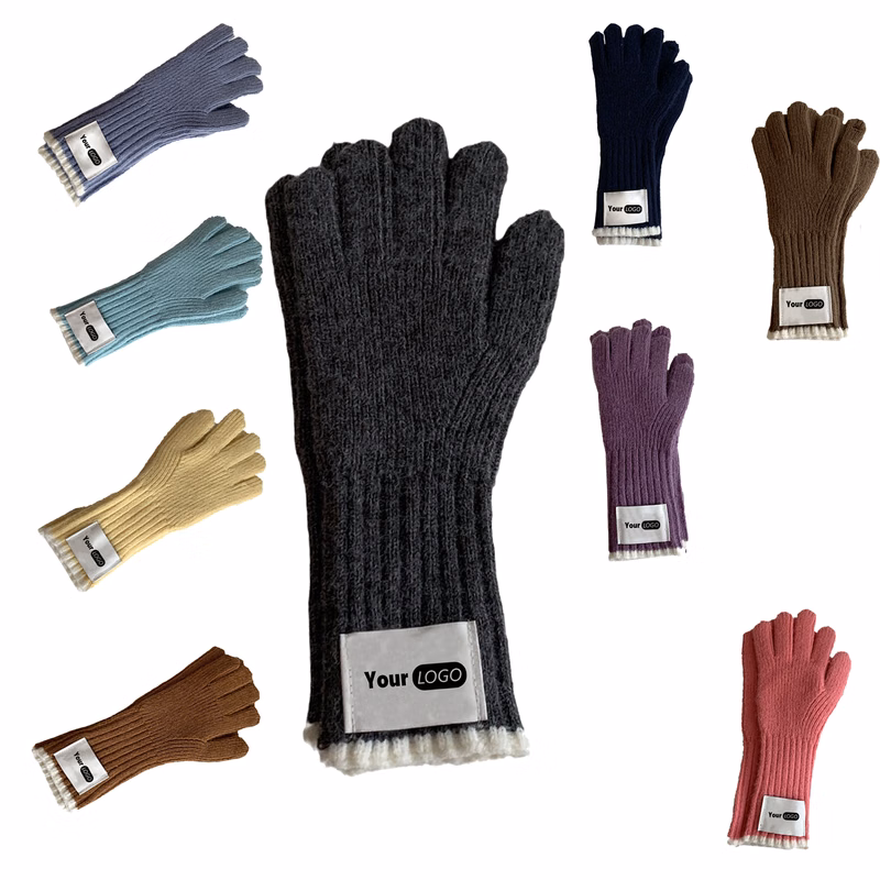 Thermal Soft Knitted Mittens