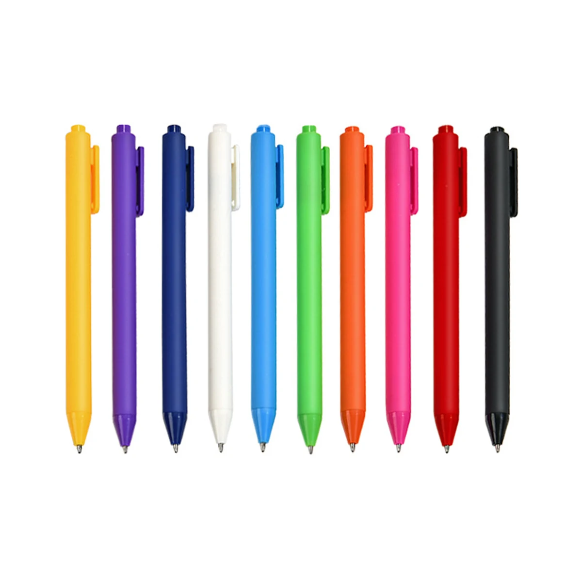 ABS Plastic 0.5mm Black Ink Ballpoint Pen 1