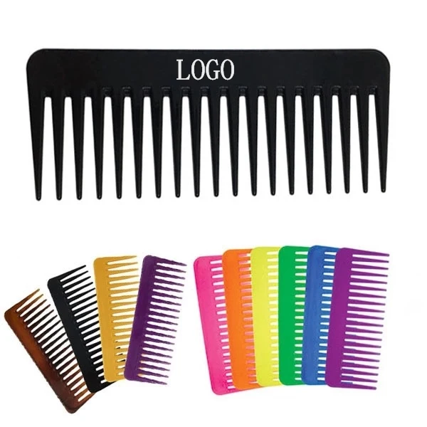 Plastic Wide Teeth Comb 1