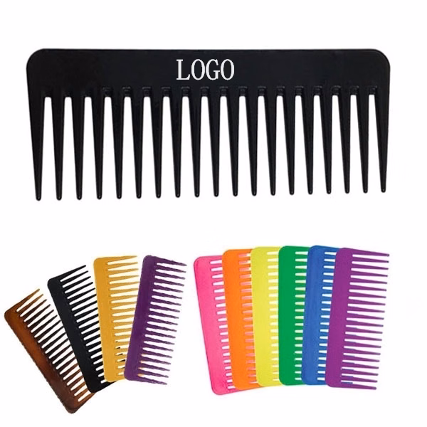 Plastic Wide Teeth Comb