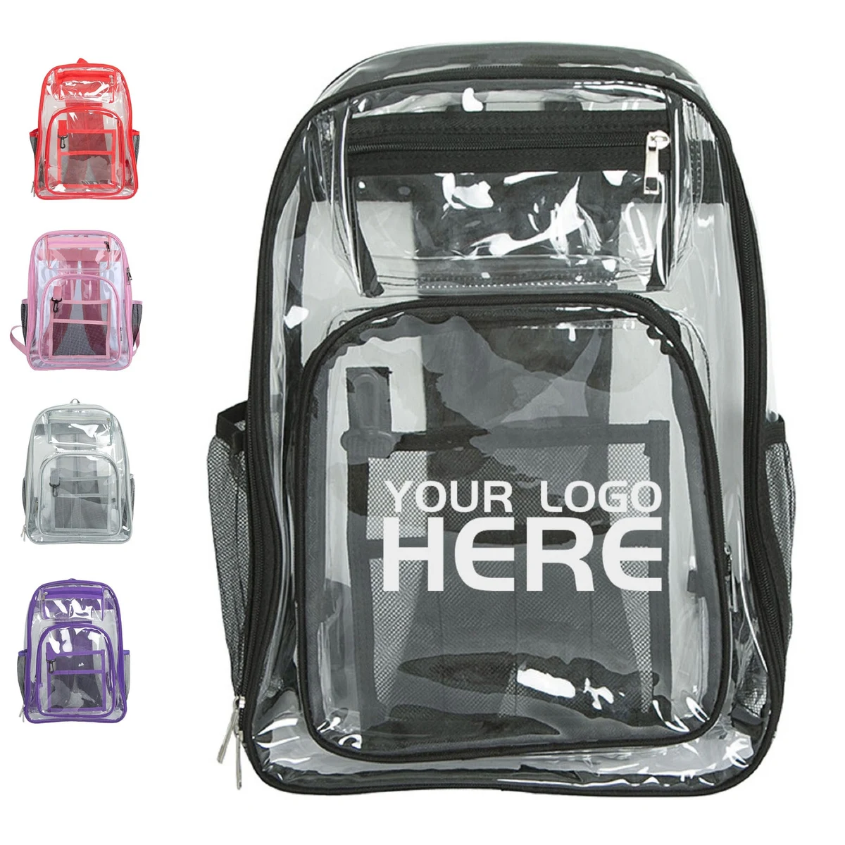 Clear Pvc Travel Backpack 1