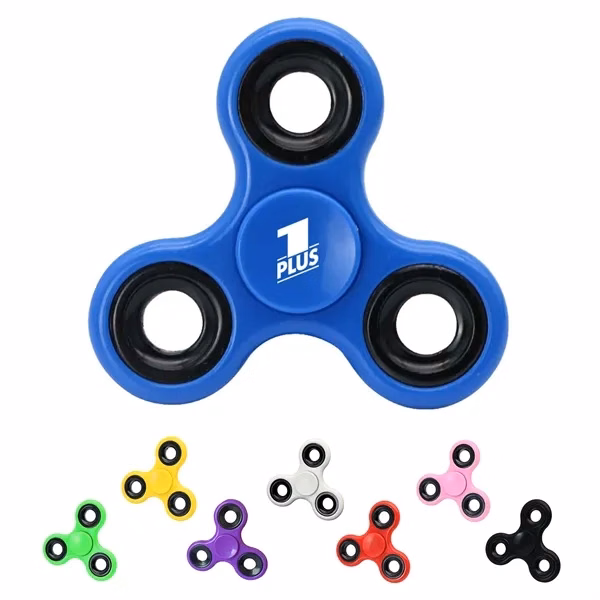 Custom ABS Plastic Fidget Spinner — Stress Relief & Focus Toy for All Ages