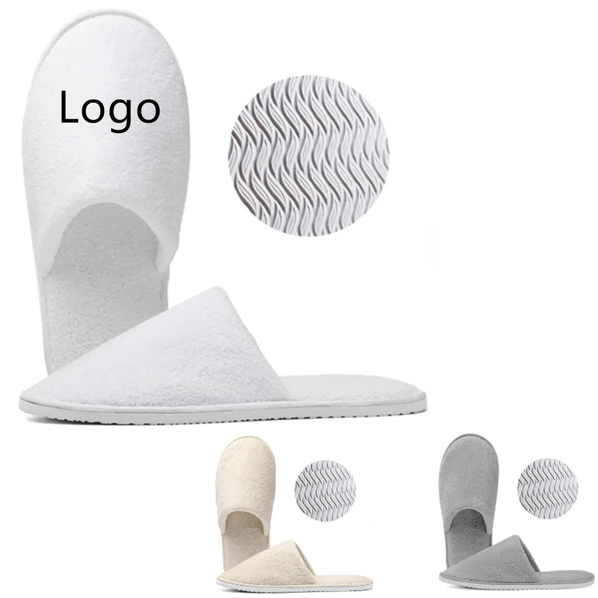 Non Slip Hotel Slippers 1