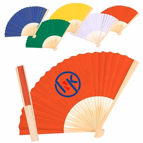 Handle Folding Fan
