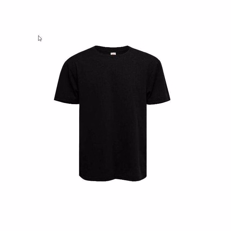 Unisex Short Sleeve T-Shirts - Black 4XL