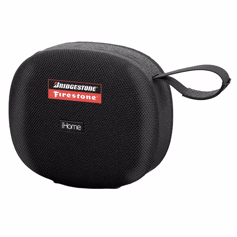 IHome Splash Resistant Bluetooth Speaker with FM Radio