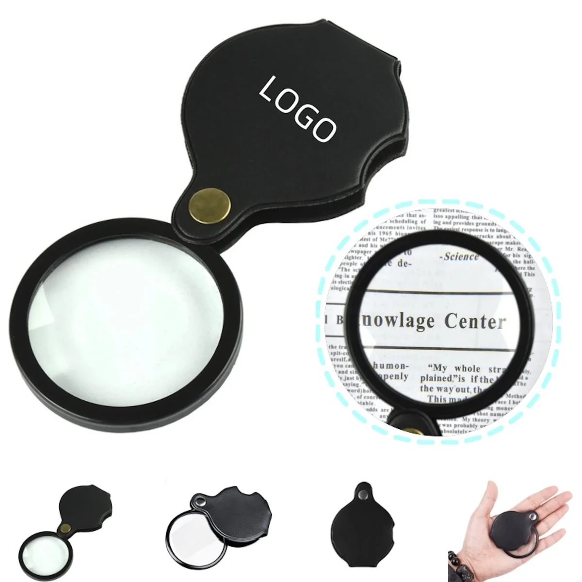 Portable pocket Magnifier 10x 1