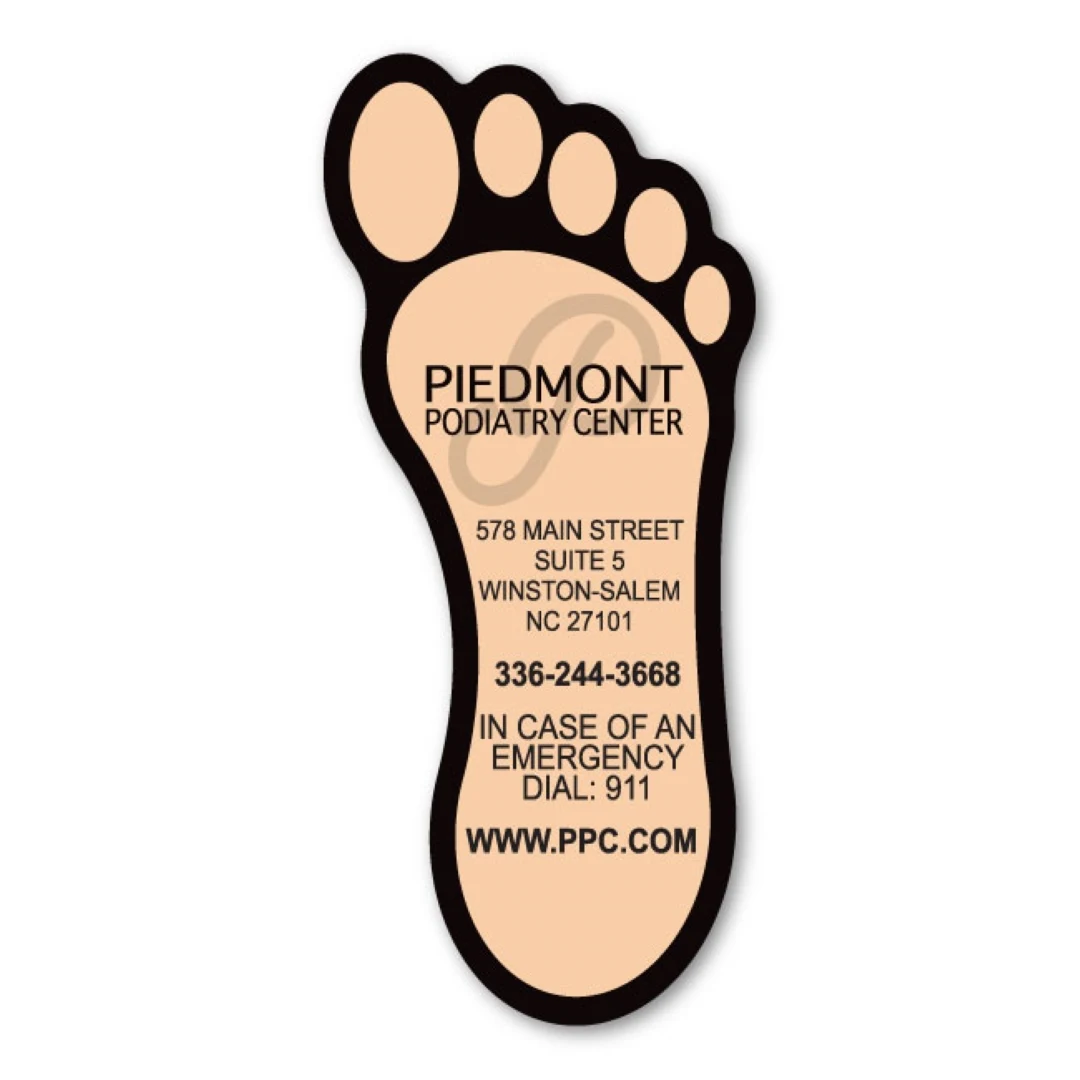 Footprint Magnet - 2" x 4" - 20 mil 1