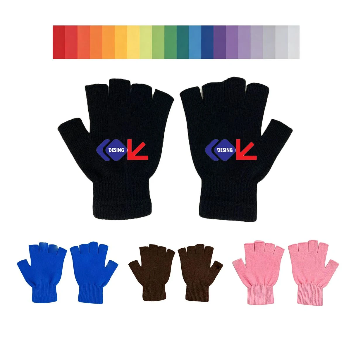 Warm Knitted Winter Gloves for Children 1