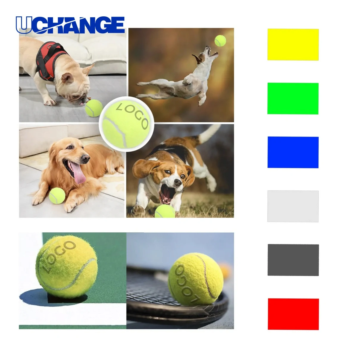 Pet Tennis Ball Toy for Play 1