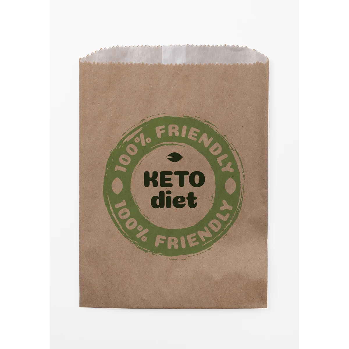 Full Color Natural Food Safe Paper Bags (5.75" x 7.5") 1