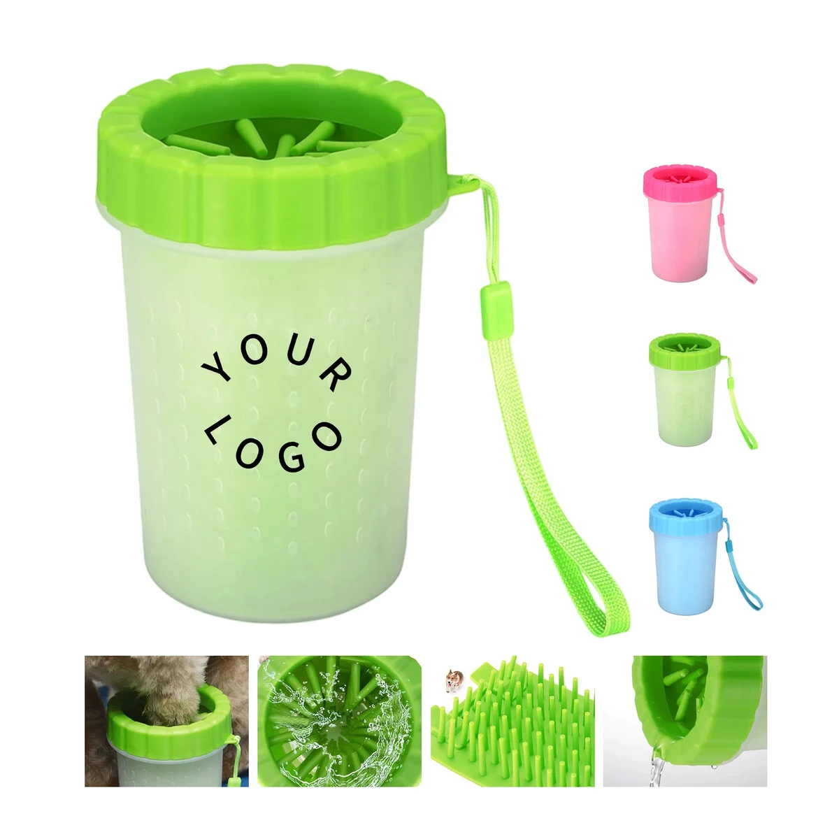 Pet Foot Washing Cup Plastic 1