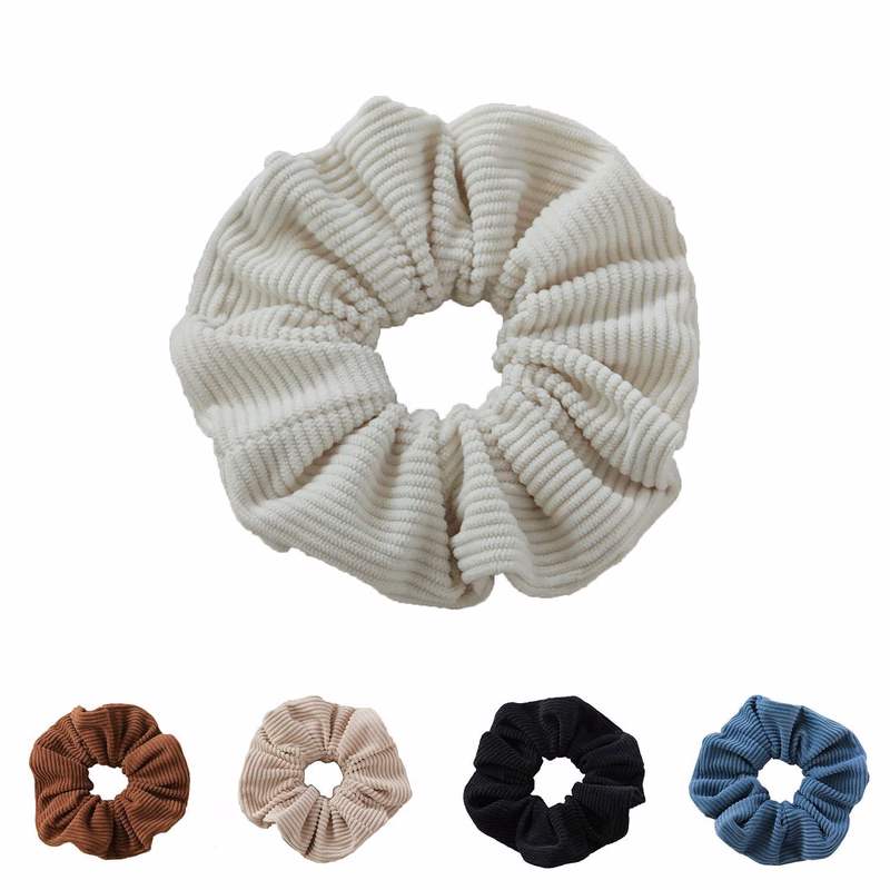 Cute Minimalist Large Intestine Hair Scrunchies