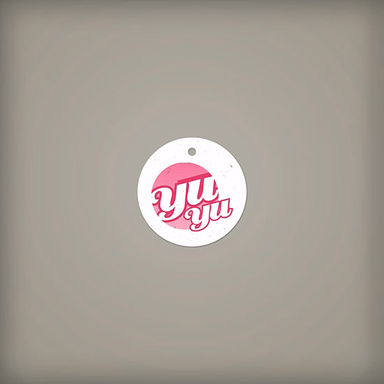 Single-Sided 2" Circle Seed Paper Tag