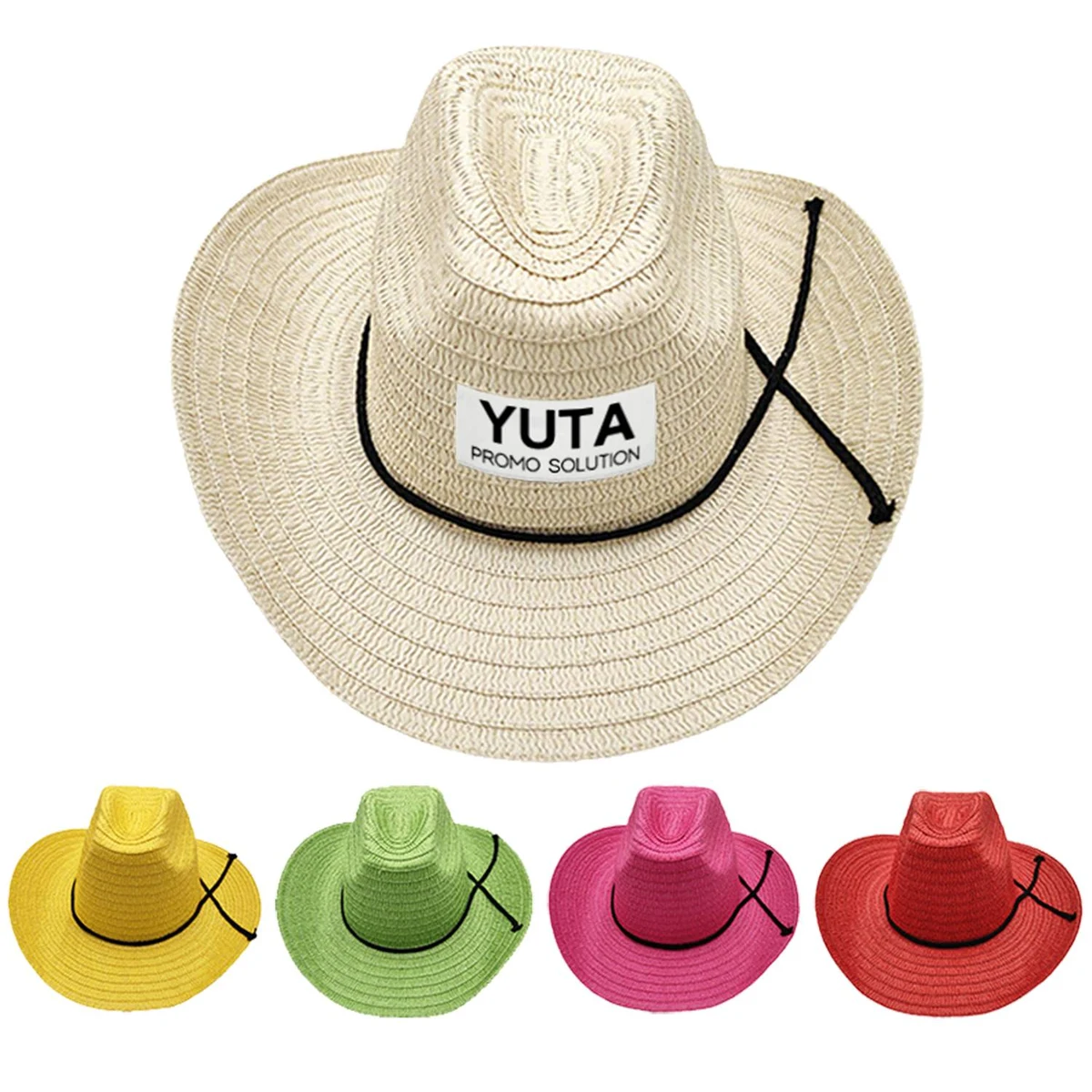 Unisex Straw Cowboy Hat 1