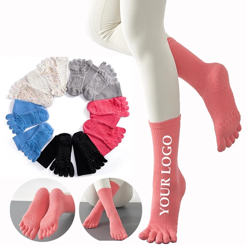 Non-Slip Five Toe Socks for Pilates 1