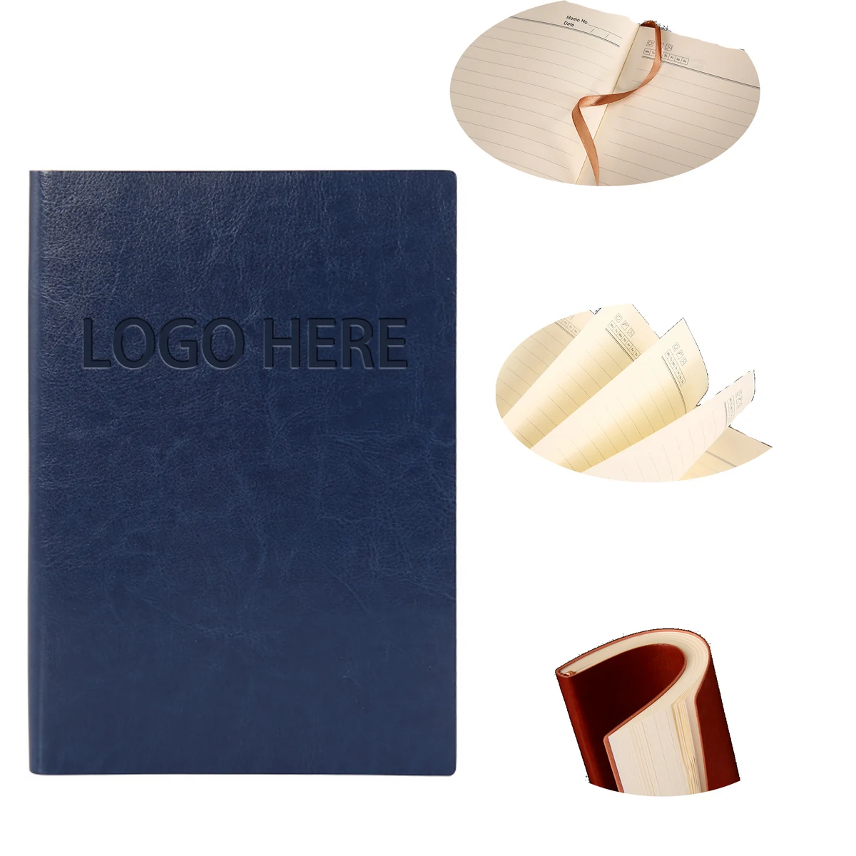 Personalized A5 Soft Leather Notebook 1