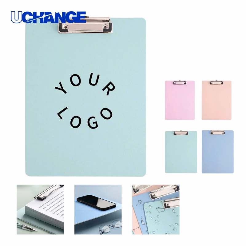A4 Plastic Clipboard Board Colorful Custom Print