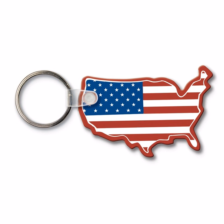 USA Key Tag (Spot Color)