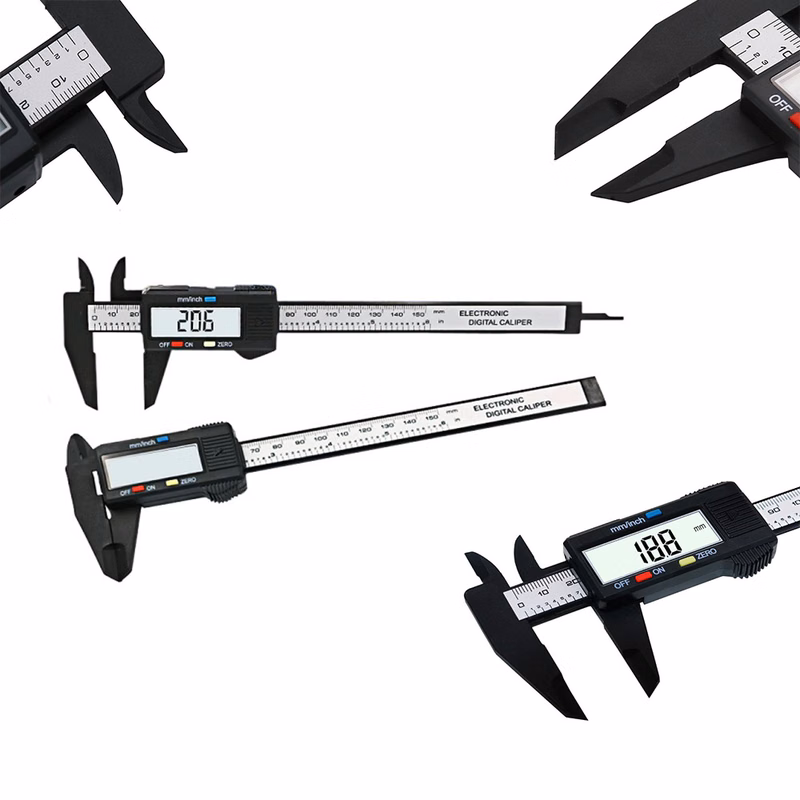 Carbon Fiber Digital Caliper Measuring Tool