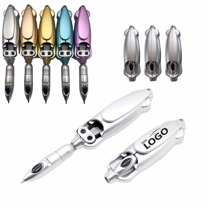 Variable Squid Shape Black Ballpoint Pen
