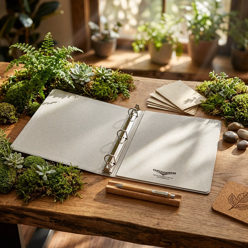 Recycled 1/2" Ring Binder (8.5" x 11")