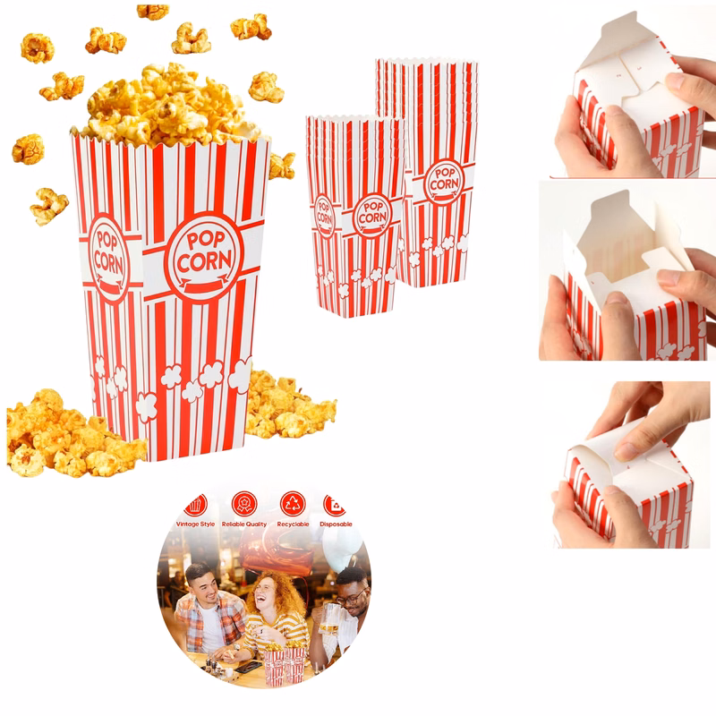 Capacity Popcorn Bucket Containers