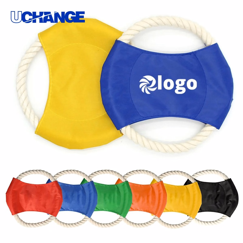 Cotton Rope Flying Disc Toy for Play