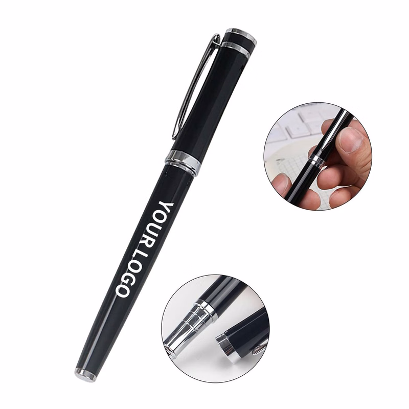 Elegant Business Pen with Polished Metal Finish