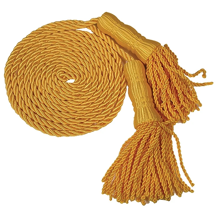 8' Gold Cord & 5" Tassels 1