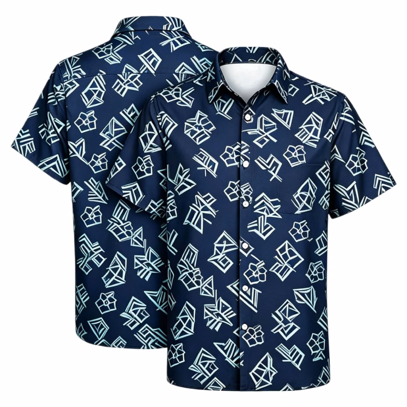 Turn-Down Collar Shirt