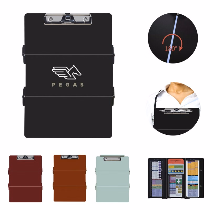 Foldable Nursing Clipboard 3 Layer Nurse Edition Cheat Sheet