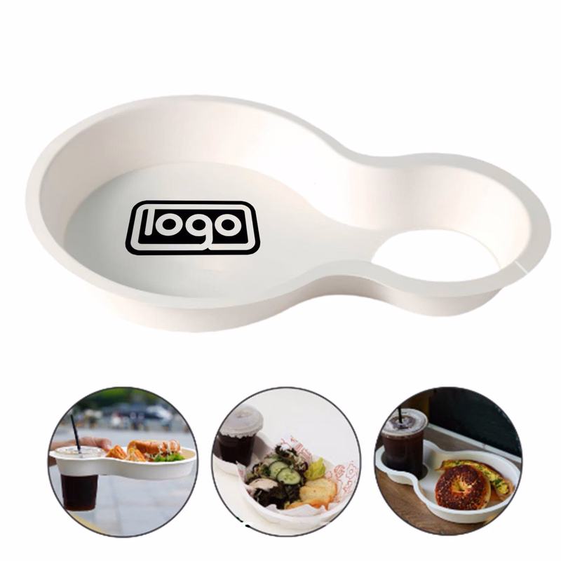 Eco-Friendly Disposable Paper Food Tray