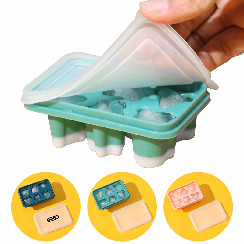 Ice-tray For Drinking In Summer