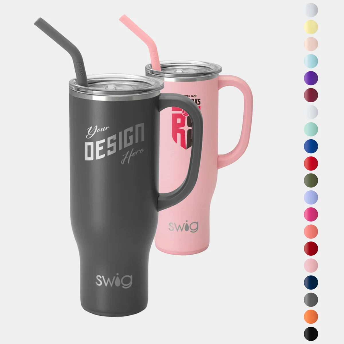 30 oz SWIG® Stainless Steel Insulated Mega Tumbler Mug 1