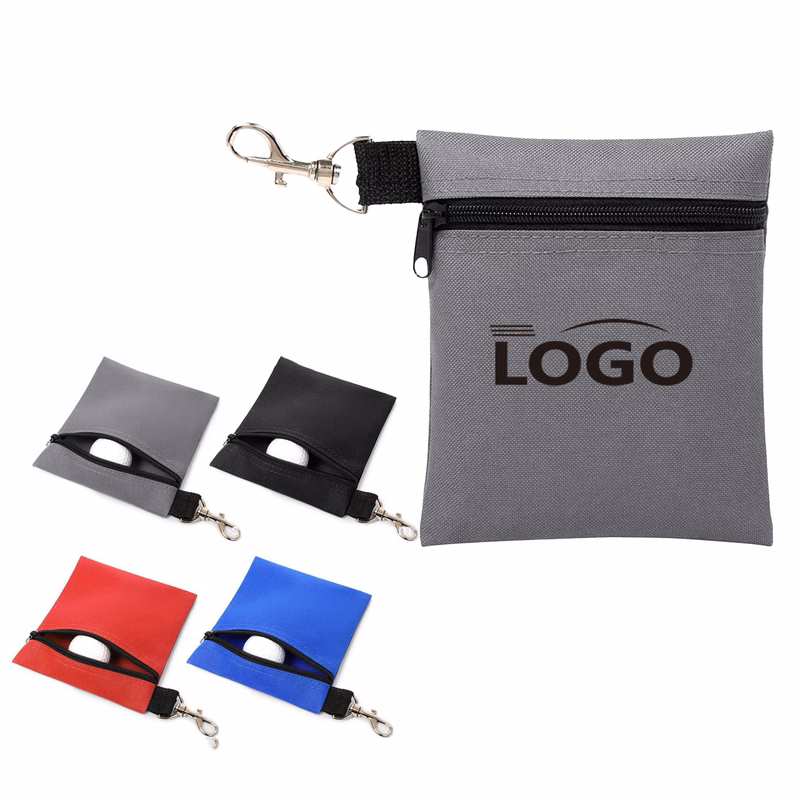 Portable Golf Tee Pouch Nylon Waist Holder