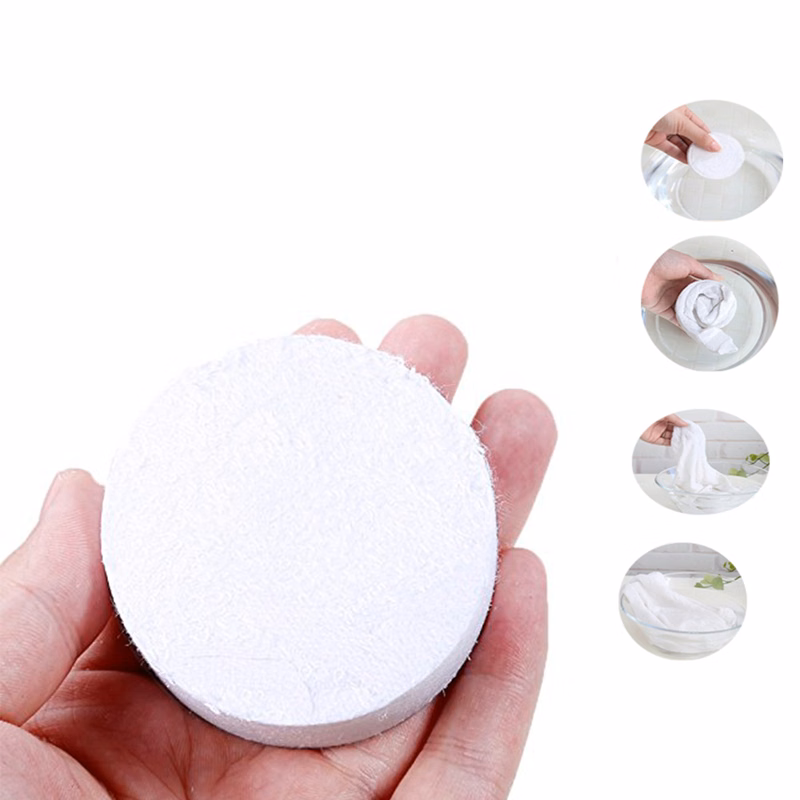 Travel Cotton Compressed Towels