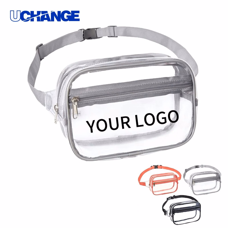Adjustable Clear Fanny Pack Organizer for Outdoor Activities