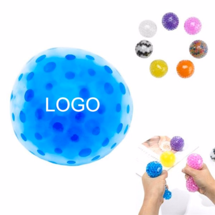 Stress Reliever Bead Squeeze Gel Ball