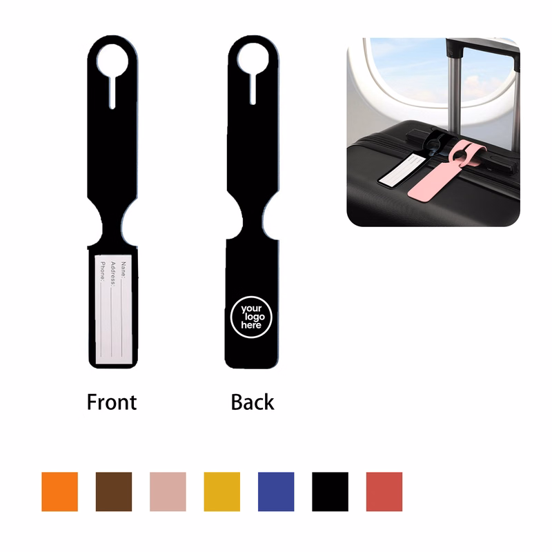 MOQ:30pcs Strip Shape Luggage Tags