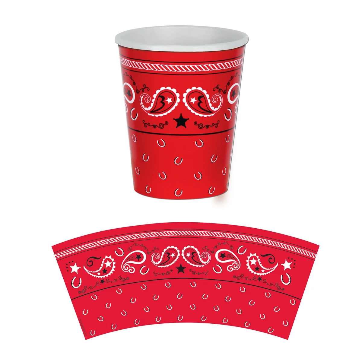 Bandana Beverage Cups 1