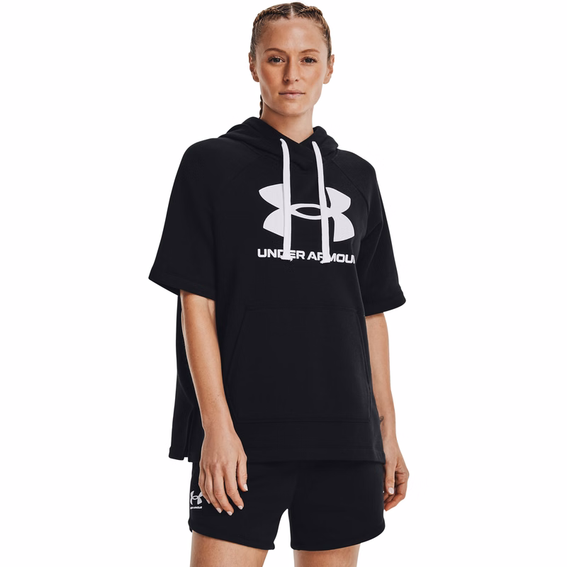 UA Rival Fleece Women's Short Sleeve Hoodie
