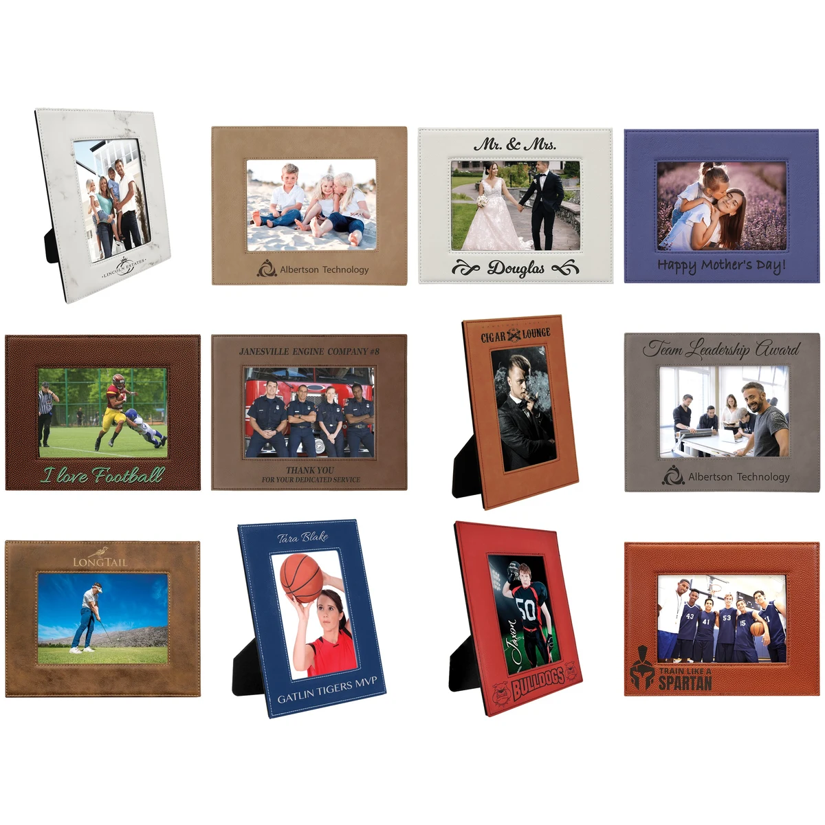 5" x 7" Leatherette Photo Frame 1