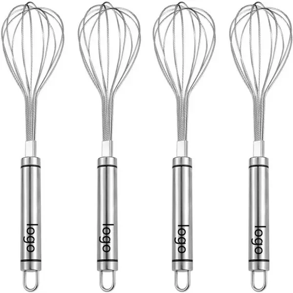 Custom 11.4 Inch Metal Wire Whisk Balloon Head — Professional Kitchen Mixing Tool 1