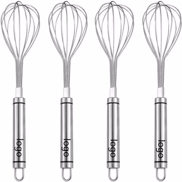 Custom 11.4 Inch Metal Wire Whisk Balloon Head — Professional Kitchen Mixing Tool