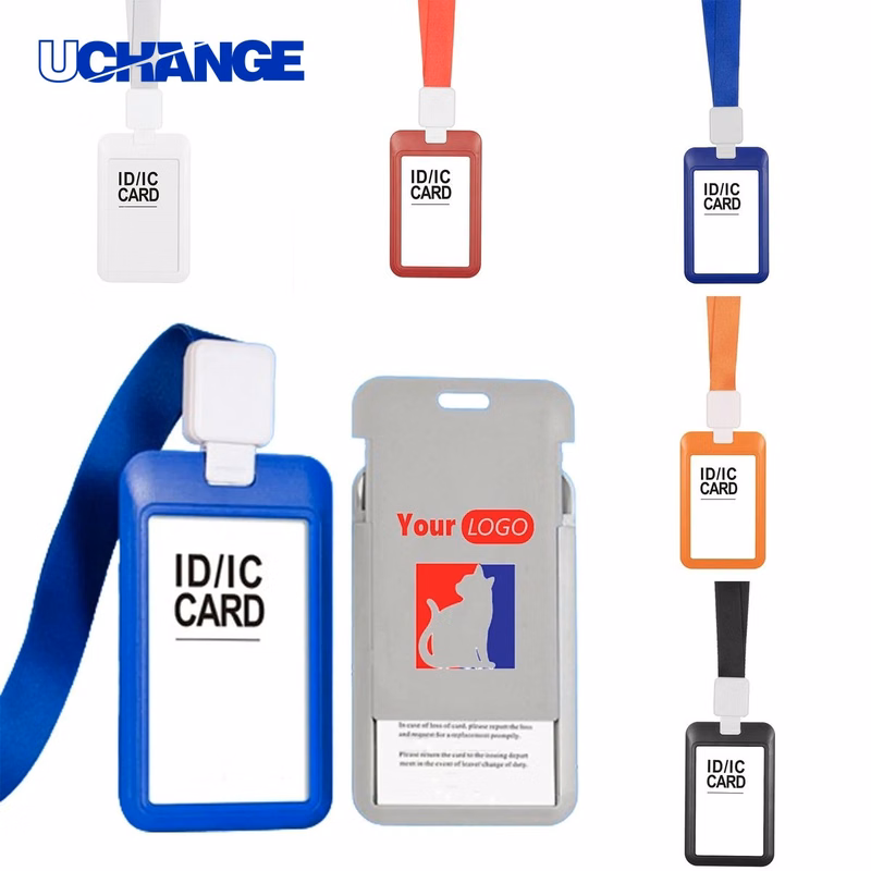 Self-Retracting Badge Holder with Lanyard